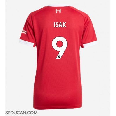 Zenski Nogometni Dres Liverpool Alexander Isak #9 Domaci 2025-26 Kratak Rukav Zenski Nogometni Dres Liverpool Alexander Isak #9 Domaci 2025-26 Kratak Rukav